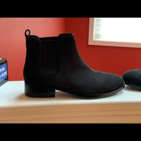 NWT Cole Haah suede black boots - Size 7.5 - Picture 3 of 8